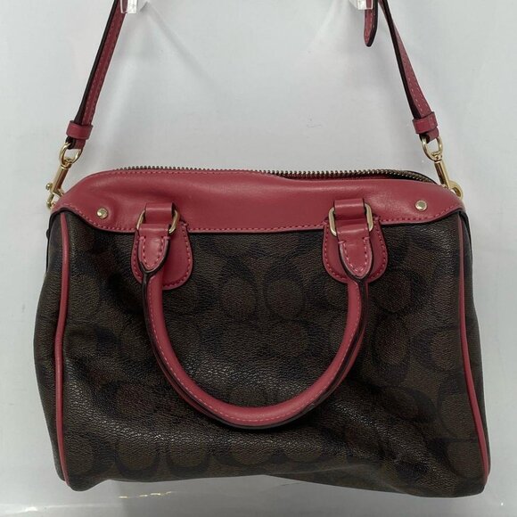 Coach Rowan Satchel Bag In Signature Canvas - Picture 2 of 7